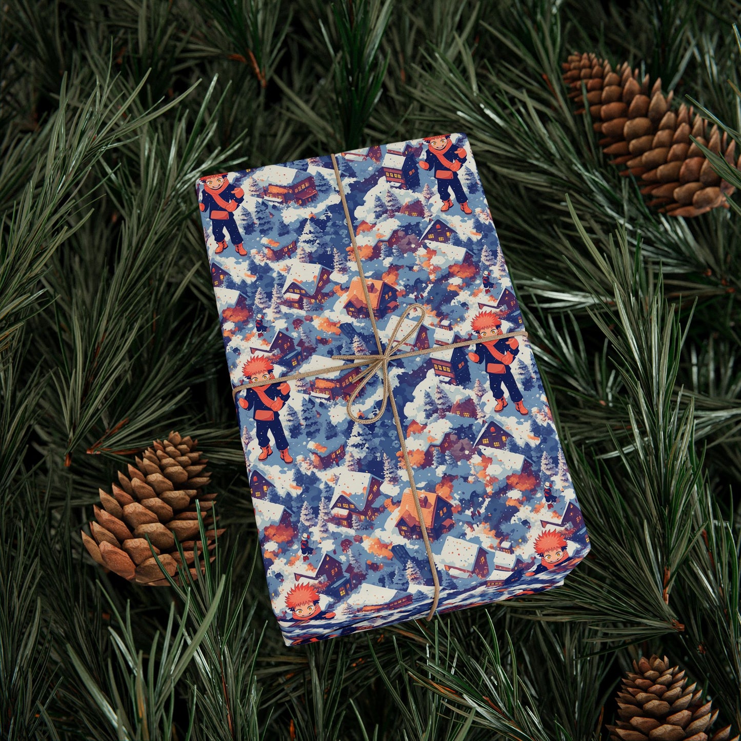 Premium Anime Wrapping Paper – Cute & Stylish Gift Wrap (3 Sizes)