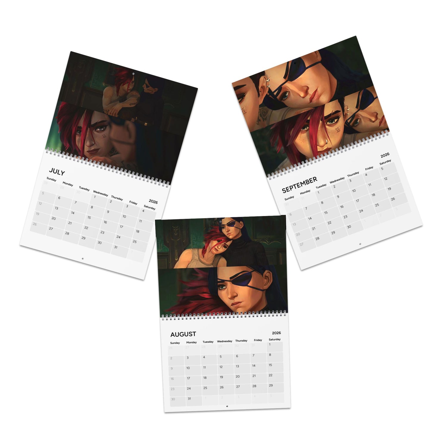 Anime Inspired Wall Calendar 2026