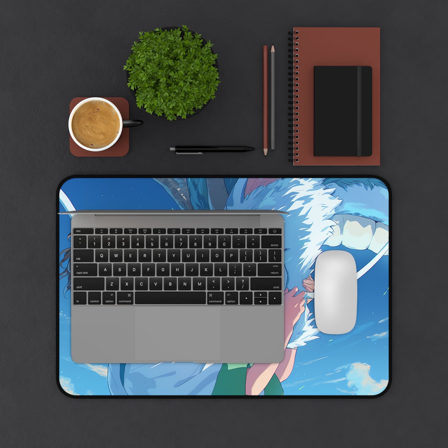 Oversized Desk Mat – Premium Neoprene with Non-Slip Base for Work & Gaming