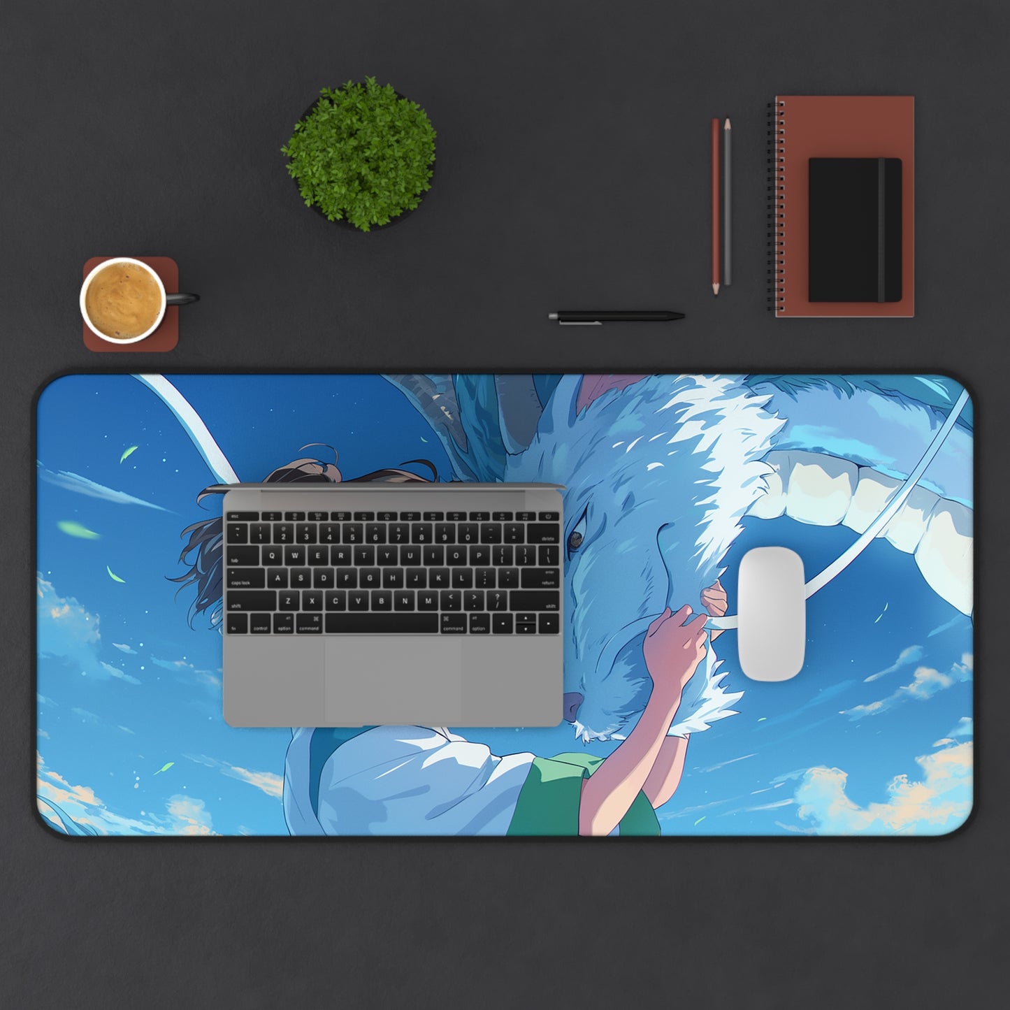 Oversized Desk Mat – Premium Neoprene with Non-Slip Base for Work & Gaming