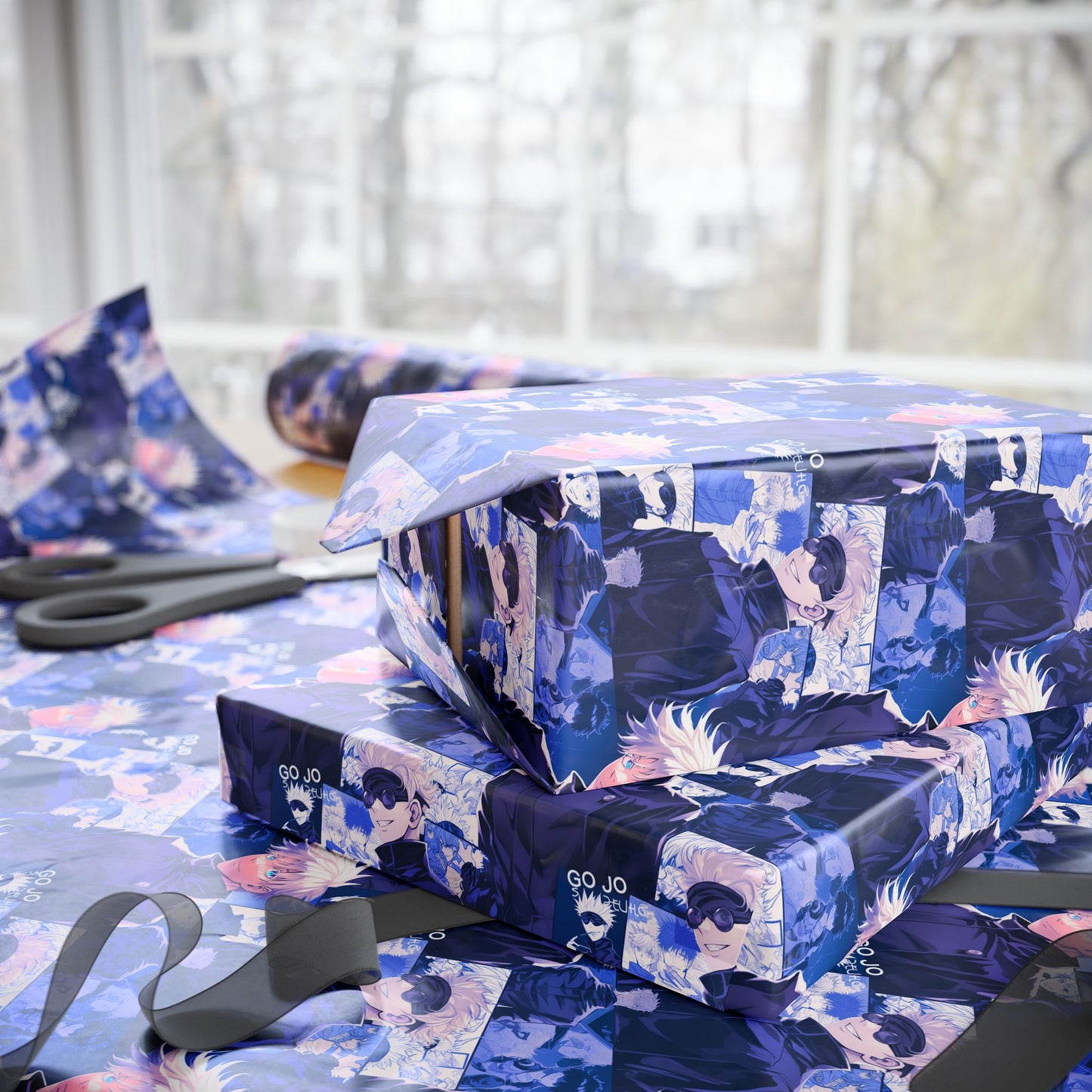 Premium Anime Wrapping Paper – Cute & Stylish Gift Wrap (3 Sizes)