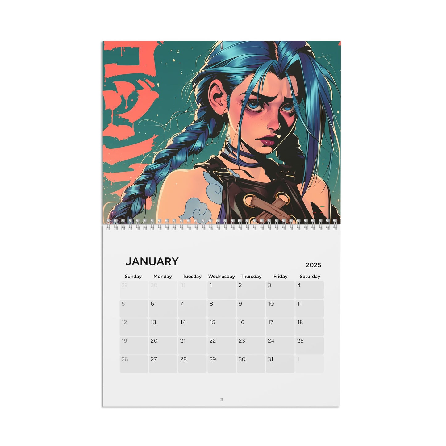 2025 Wall Calendar – Cute & Stylish Decorative Planner