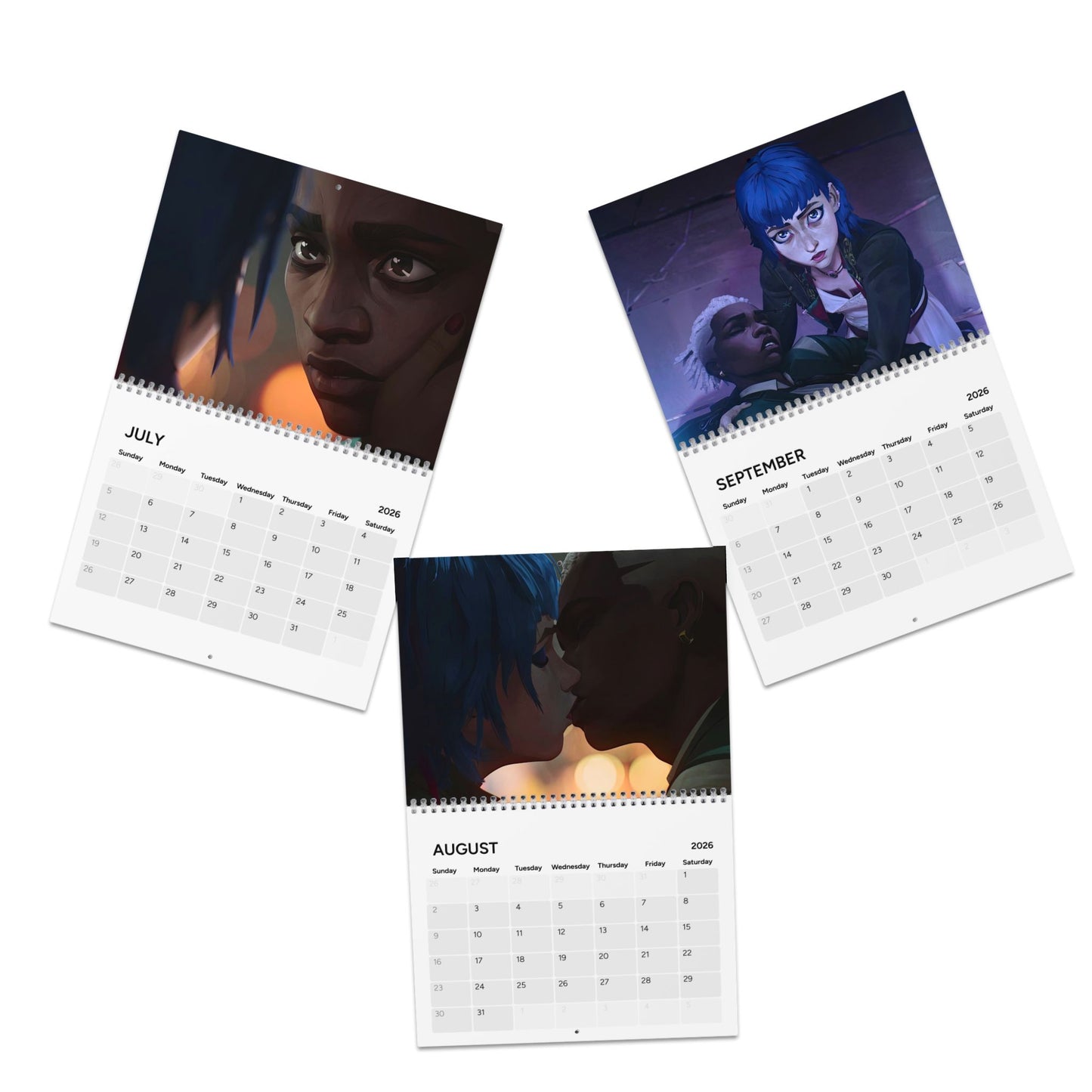 Anime Inspired Wall Calendar 2026