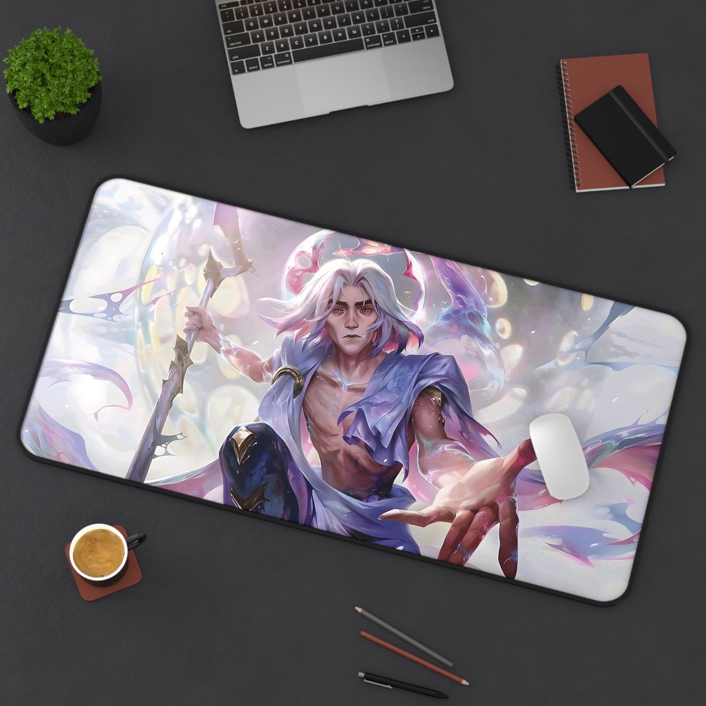 Oversized Desk Mat – Premium Neoprene with Non-Slip Base for Work & Gaming