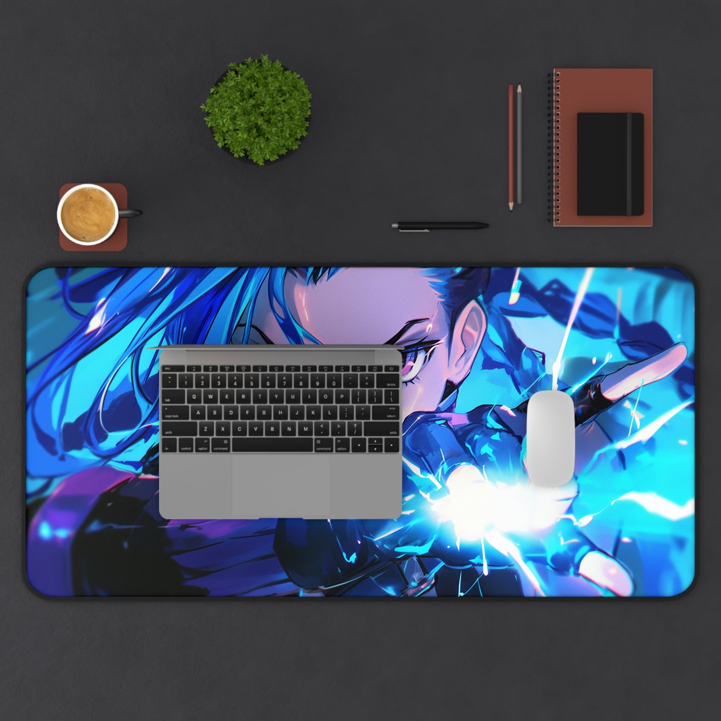 Oversized Desk Mat – Premium Neoprene with Non-Slip Base for Work & Gaming