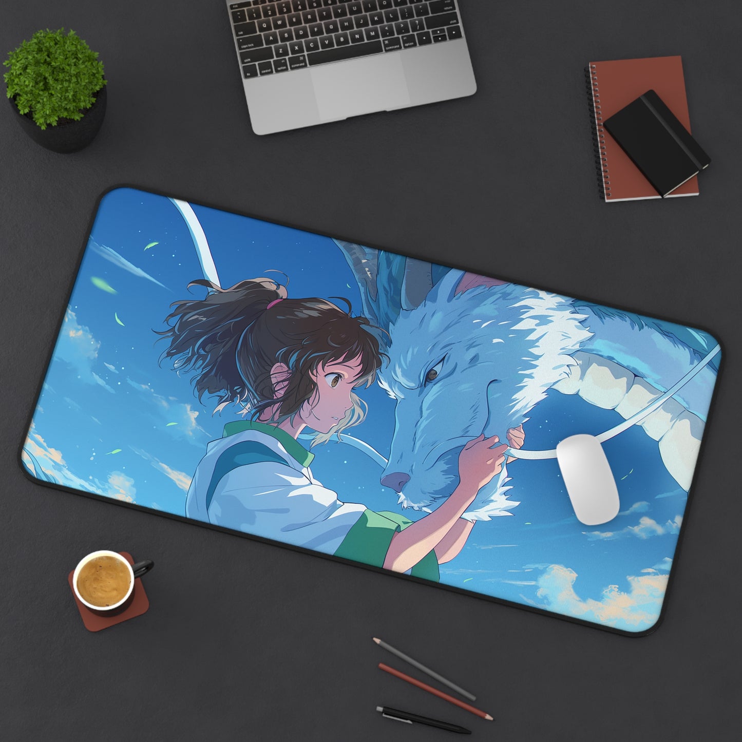 Oversized Desk Mat – Premium Neoprene with Non-Slip Base for Work & Gaming