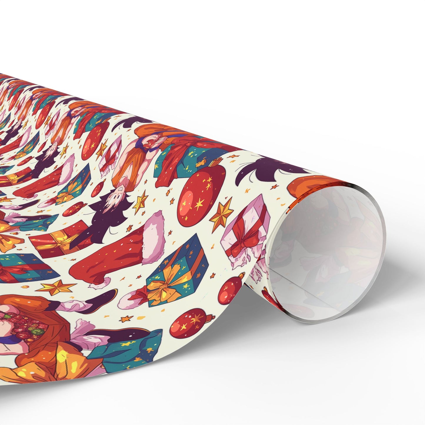 Anime Manga Dragonball Z San Goku Christmas Wrapping Papers, Holiday Gift Wrap, Gift for Kids, Unique Xmas Present, Festive Packaging