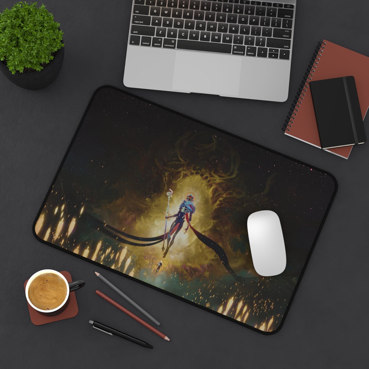 Oversized Desk Mat – Premium Neoprene with Non-Slip Base for Work & Gaming