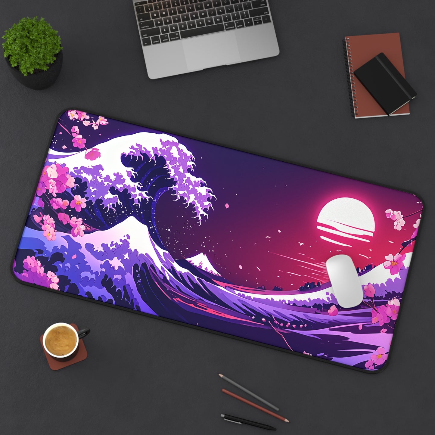 Oversized Desk Mat – Premium Neoprene with Non-Slip Base for Work & Gaming