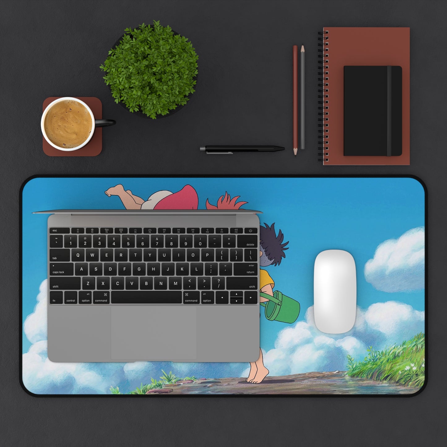 Oversized Desk Mat – Premium Neoprene with Non-Slip Base for Work & Gaming
