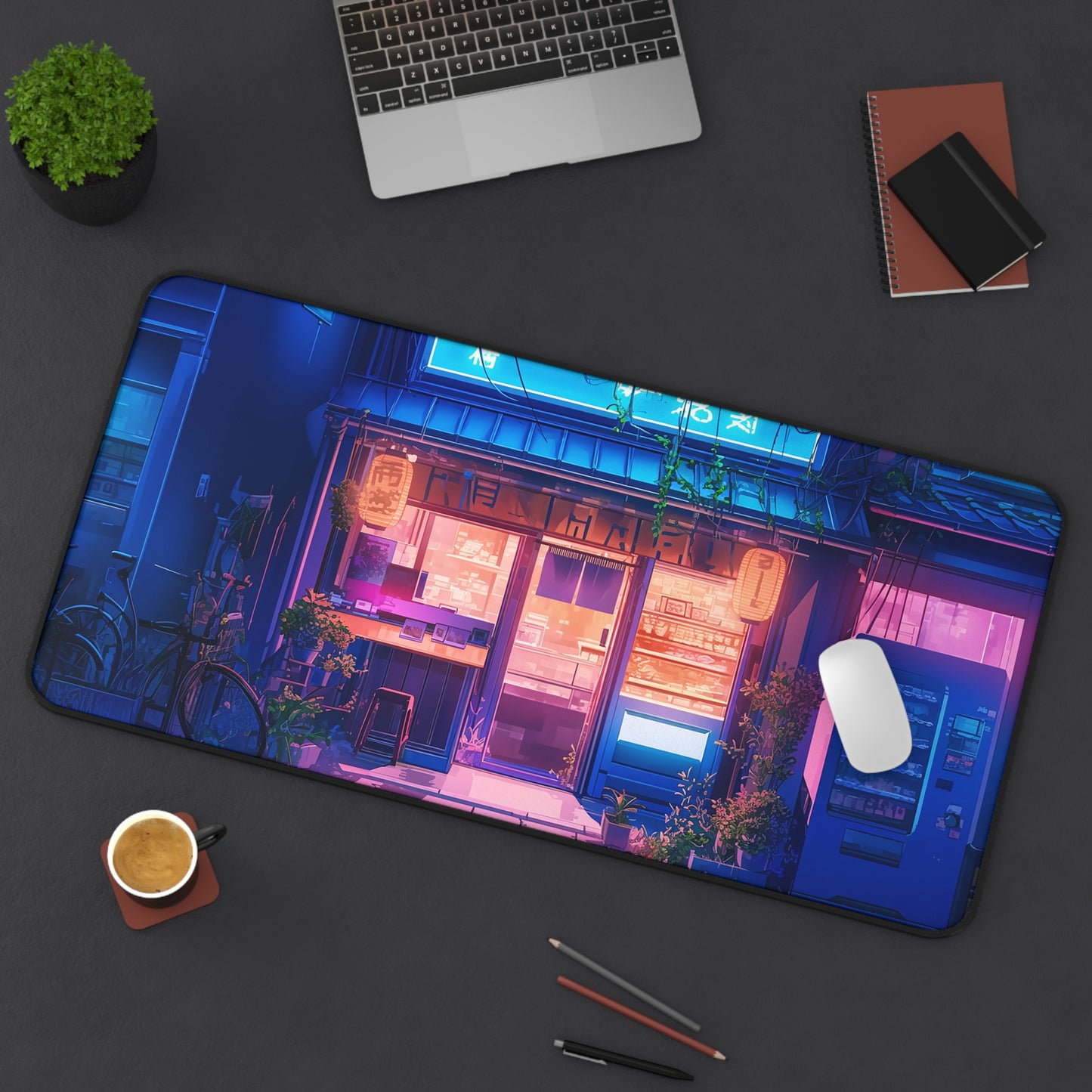 Oversized Desk Mat – Premium Neoprene with Non-Slip Base for Work & Gaming