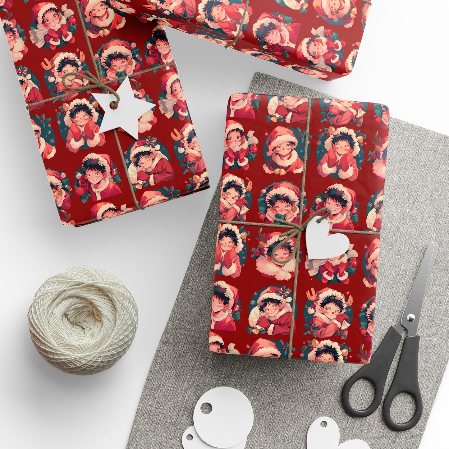 Premium Anime Wrapping Paper – Cute & Stylish Gift Wrap (3 Sizes)