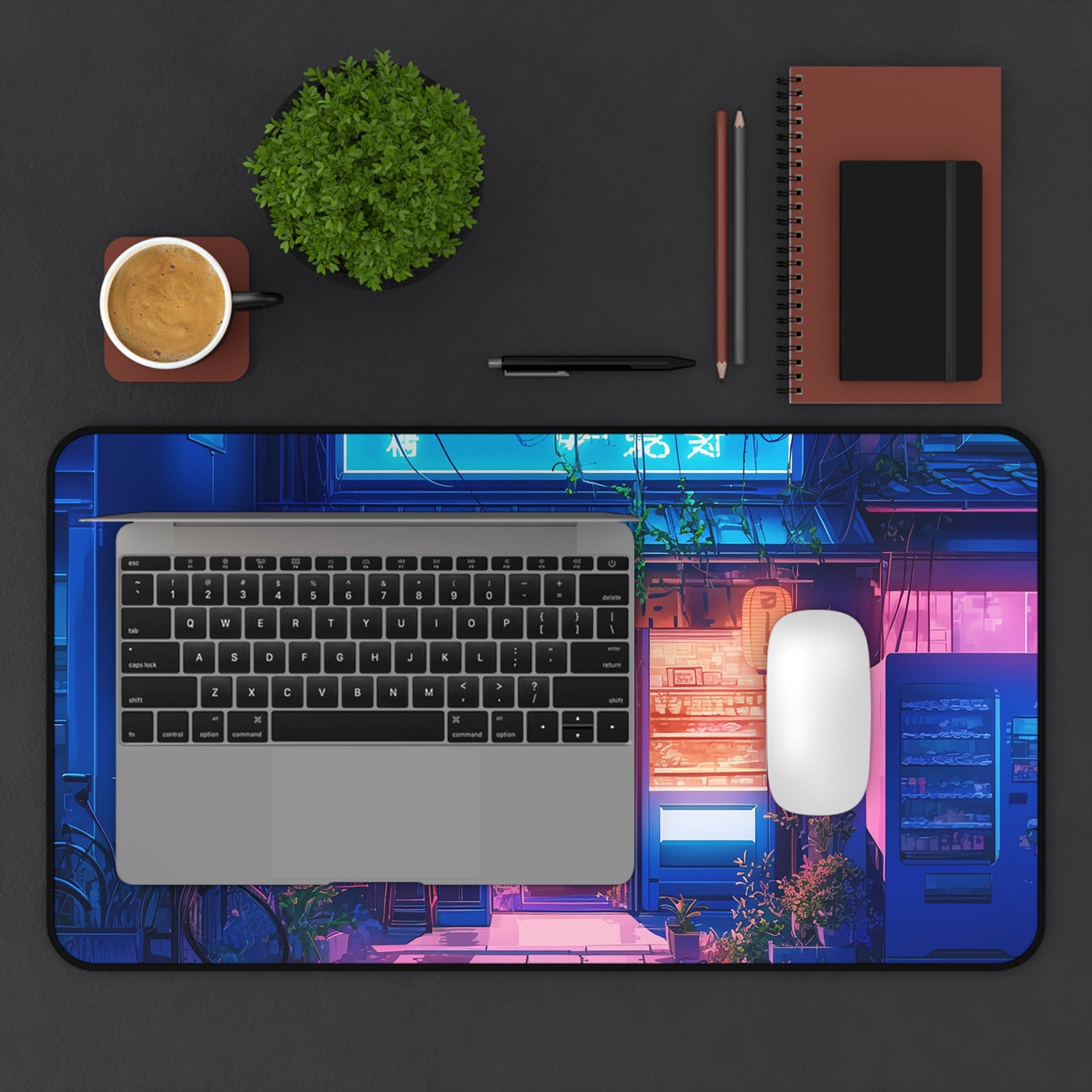 Oversized Desk Mat – Premium Neoprene with Non-Slip Base for Work & Gaming