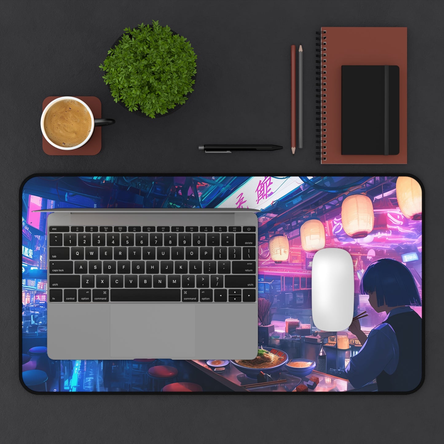 Oversized Desk Mat – Premium Neoprene with Non-Slip Base for Work & Gaming