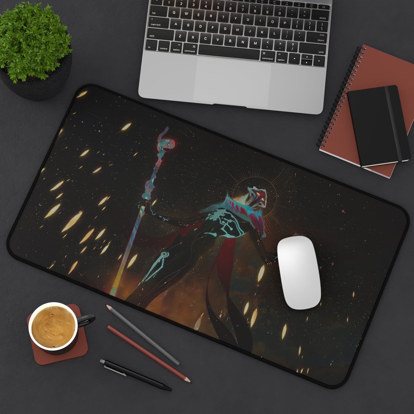 Oversized Desk Mat – Premium Neoprene with Non-Slip Base for Work & Gaming