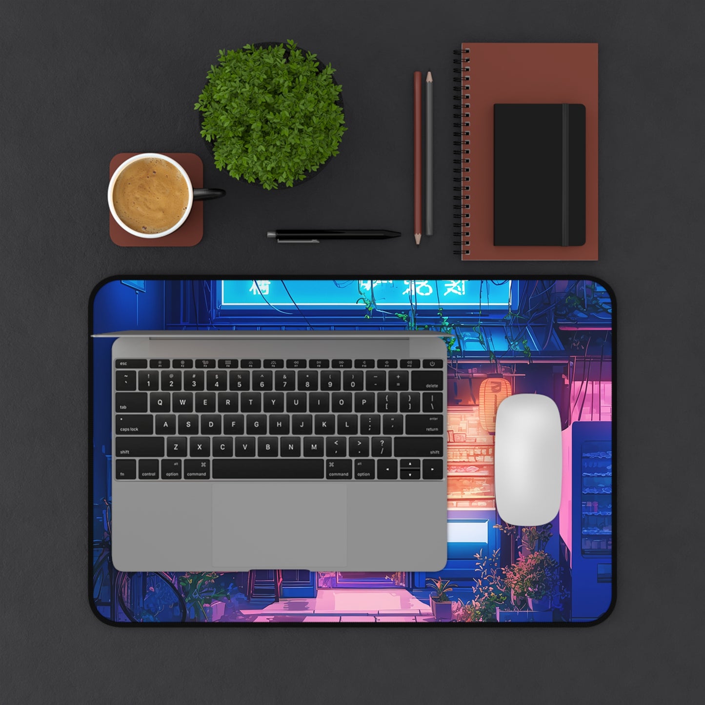 Oversized Desk Mat – Premium Neoprene with Non-Slip Base for Work & Gaming
