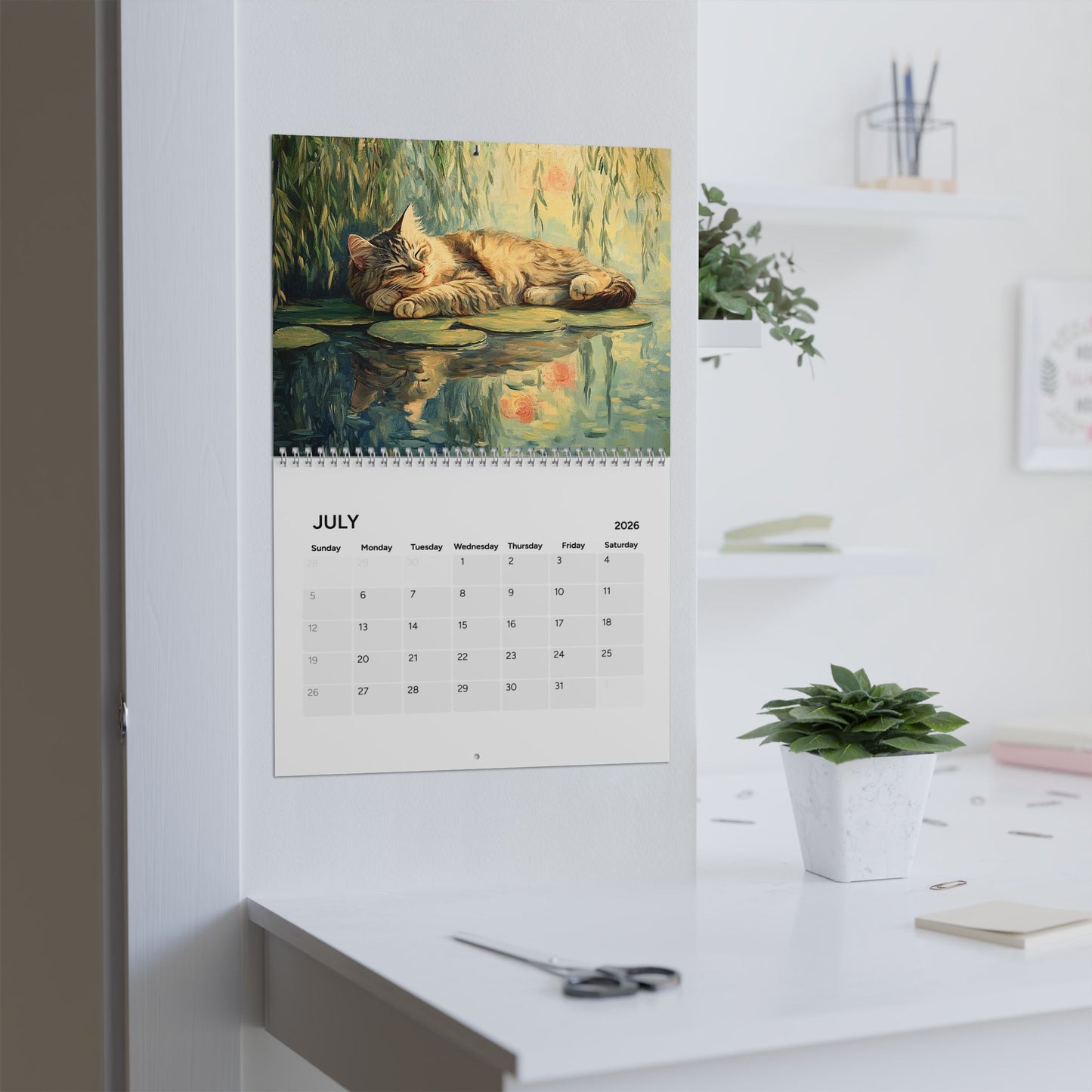 Anime Inspired Wall Calendar 2026