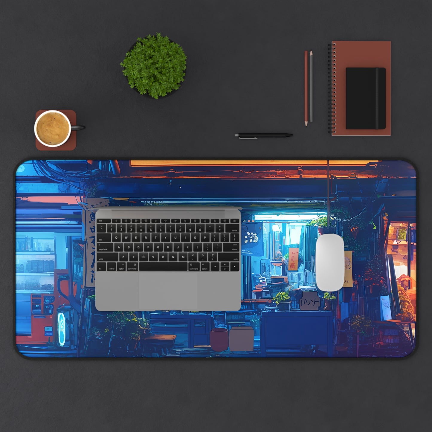 Oversized Desk Mat – Premium Neoprene with Non-Slip Base for Work & Gaming