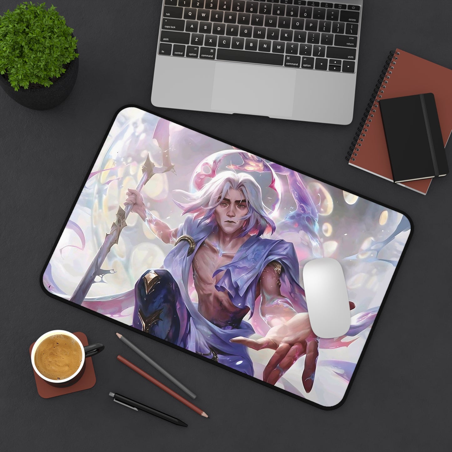 Oversized Desk Mat – Premium Neoprene with Non-Slip Base for Work & Gaming