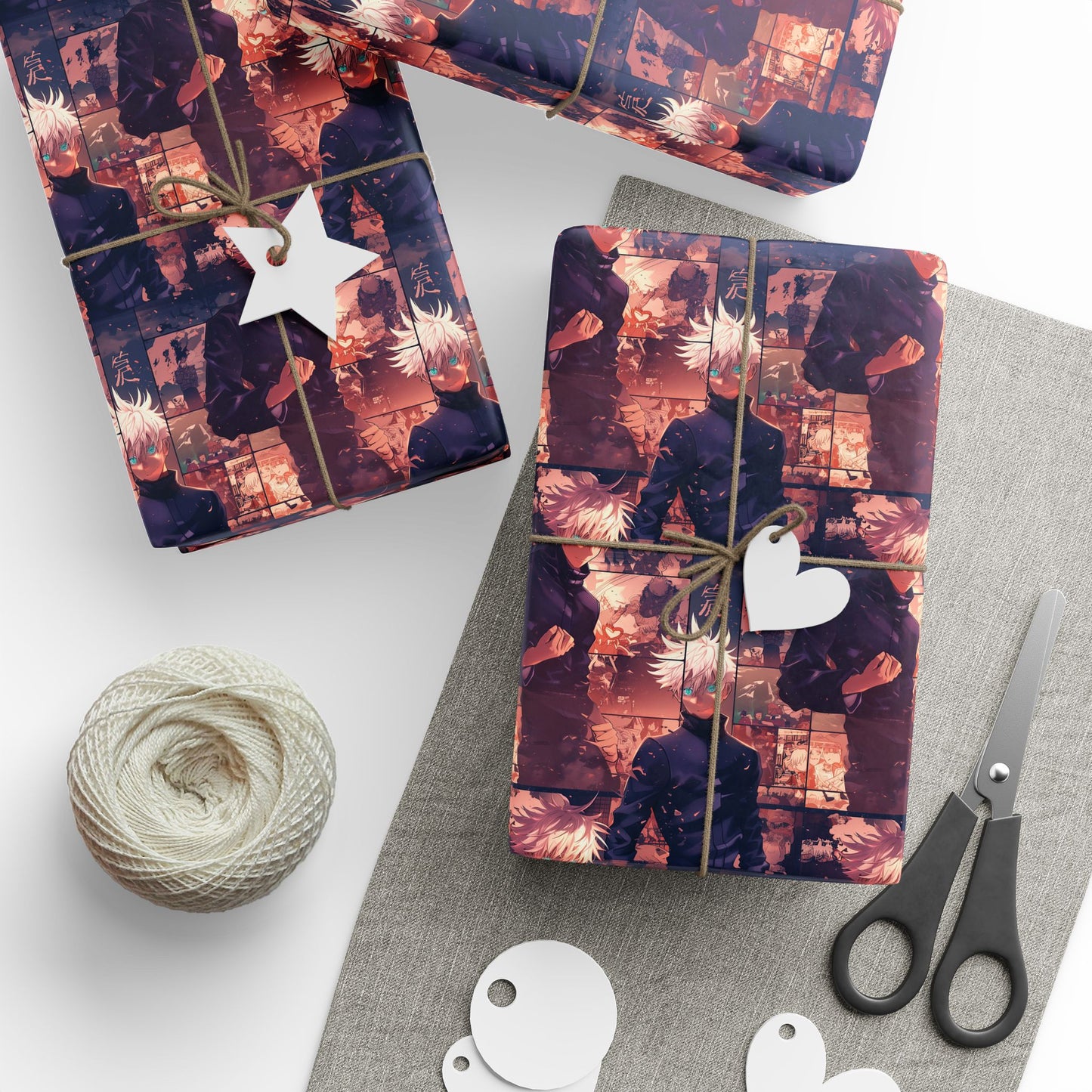 Premium Anime Wrapping Paper – Cute & Stylish Gift Wrap (3 Sizes)