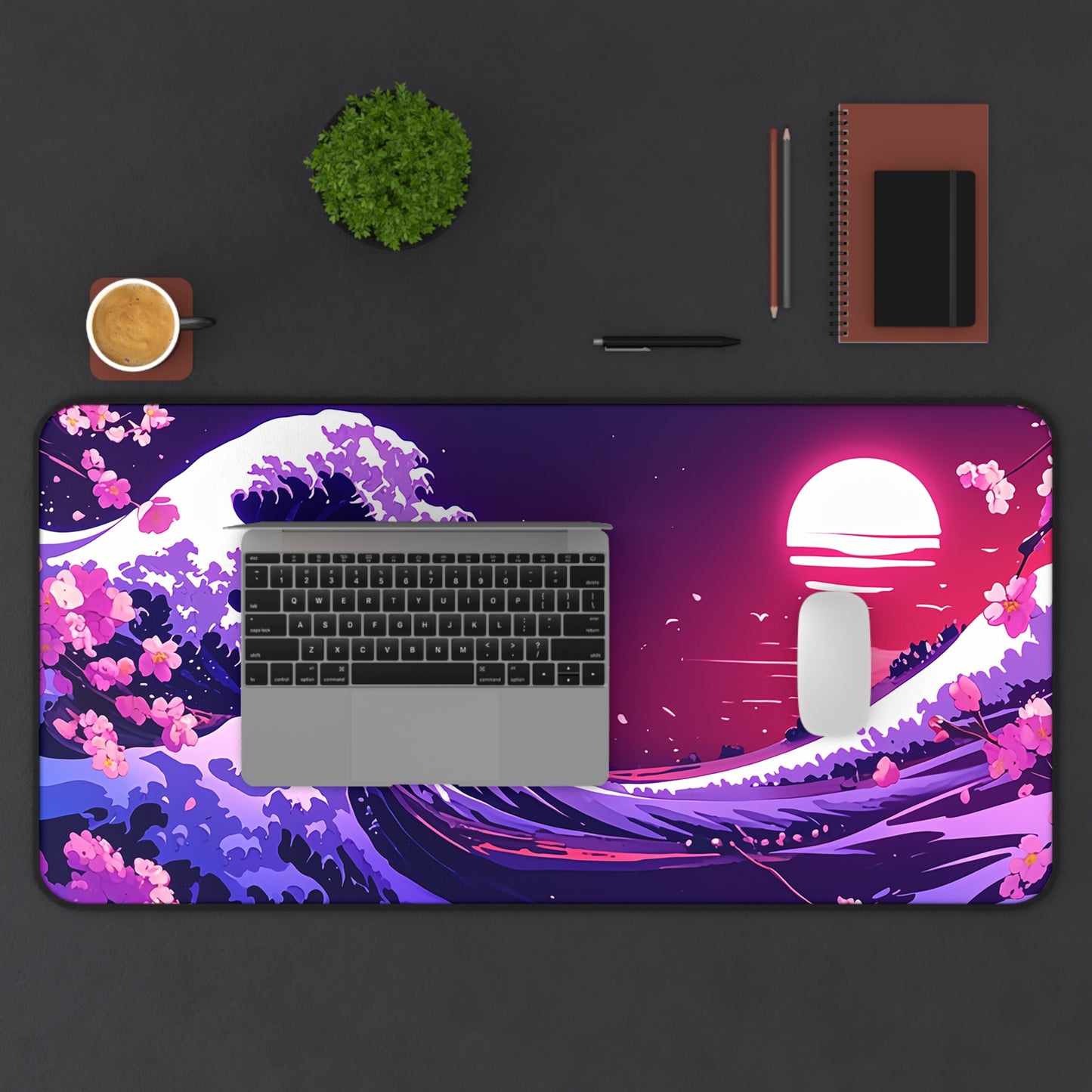 Oversized Desk Mat – Premium Neoprene with Non-Slip Base for Work & Gaming