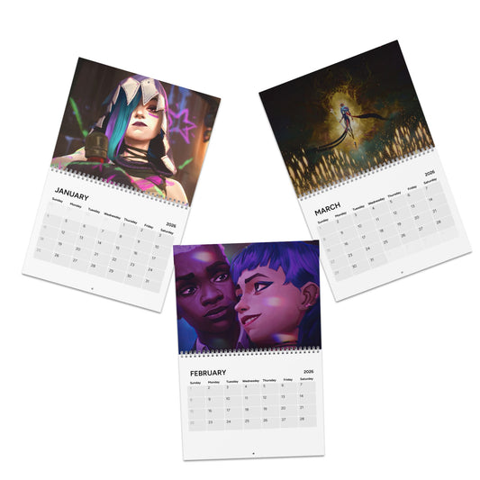 Anime Inspired Wall Calendar 2026