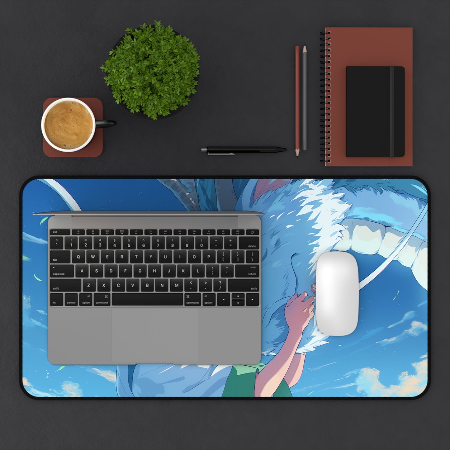 Oversized Desk Mat – Premium Neoprene with Non-Slip Base for Work & Gaming