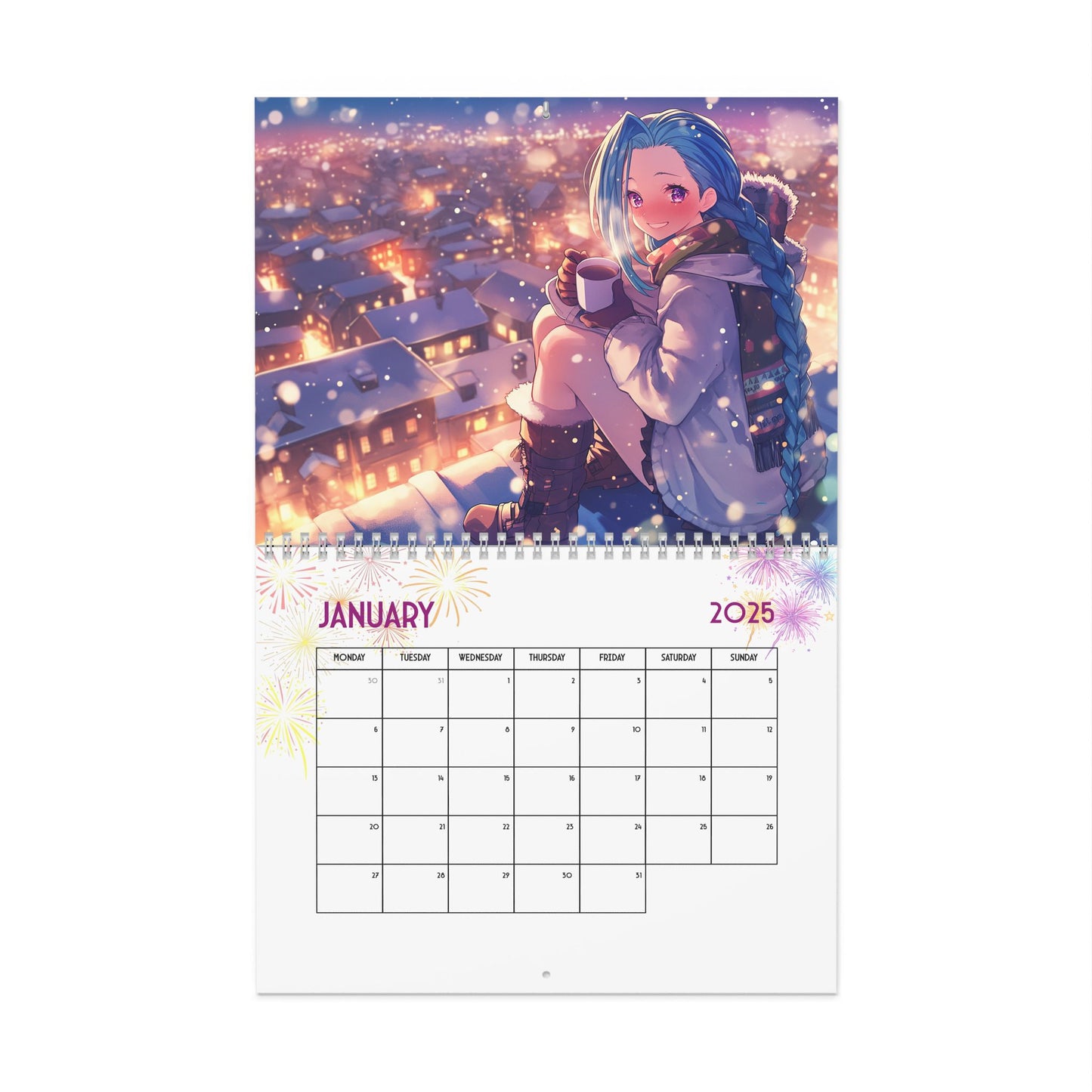 2025 Wall Calendar – Cute & Stylish Decorative Planner