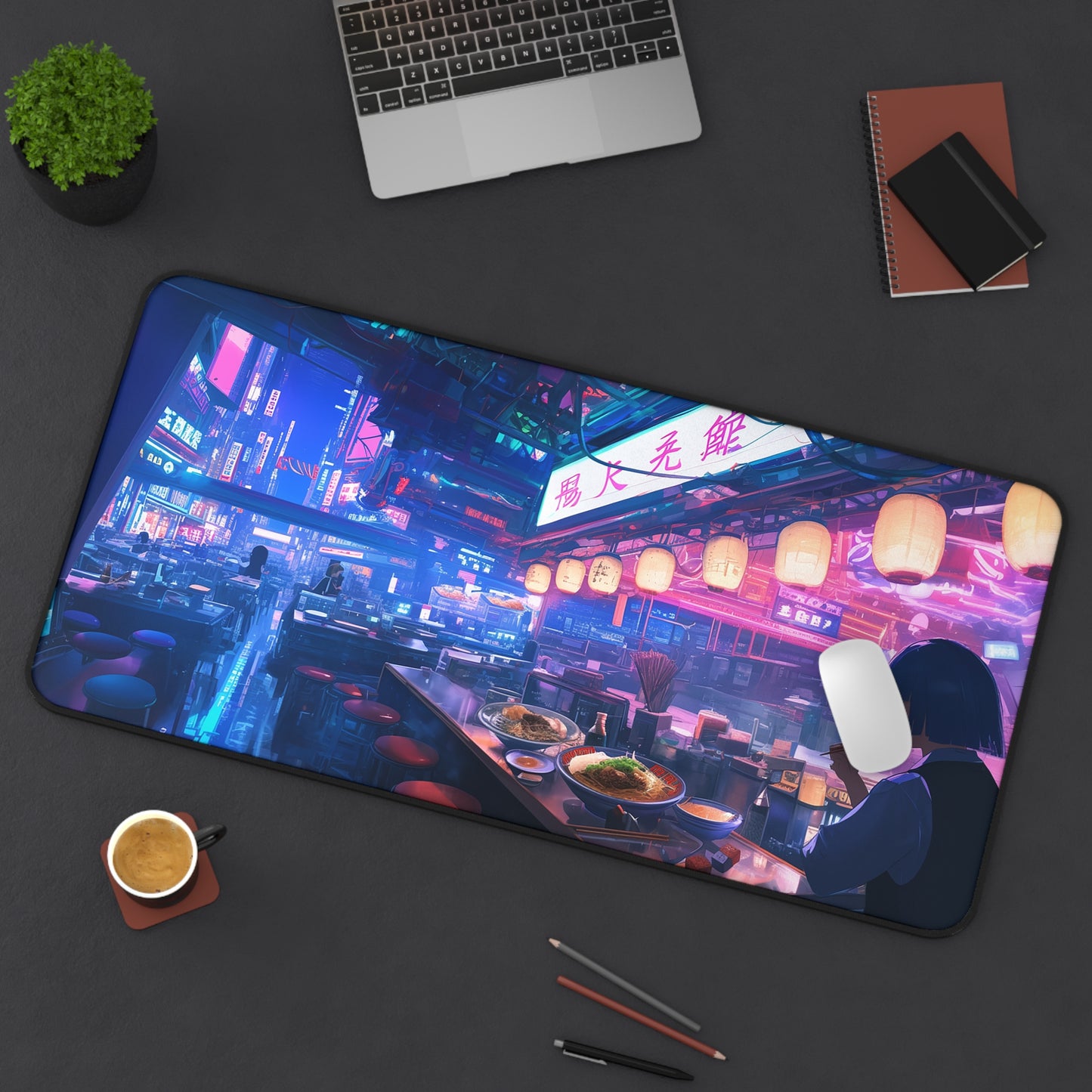 Oversized Desk Mat – Premium Neoprene with Non-Slip Base for Work & Gaming