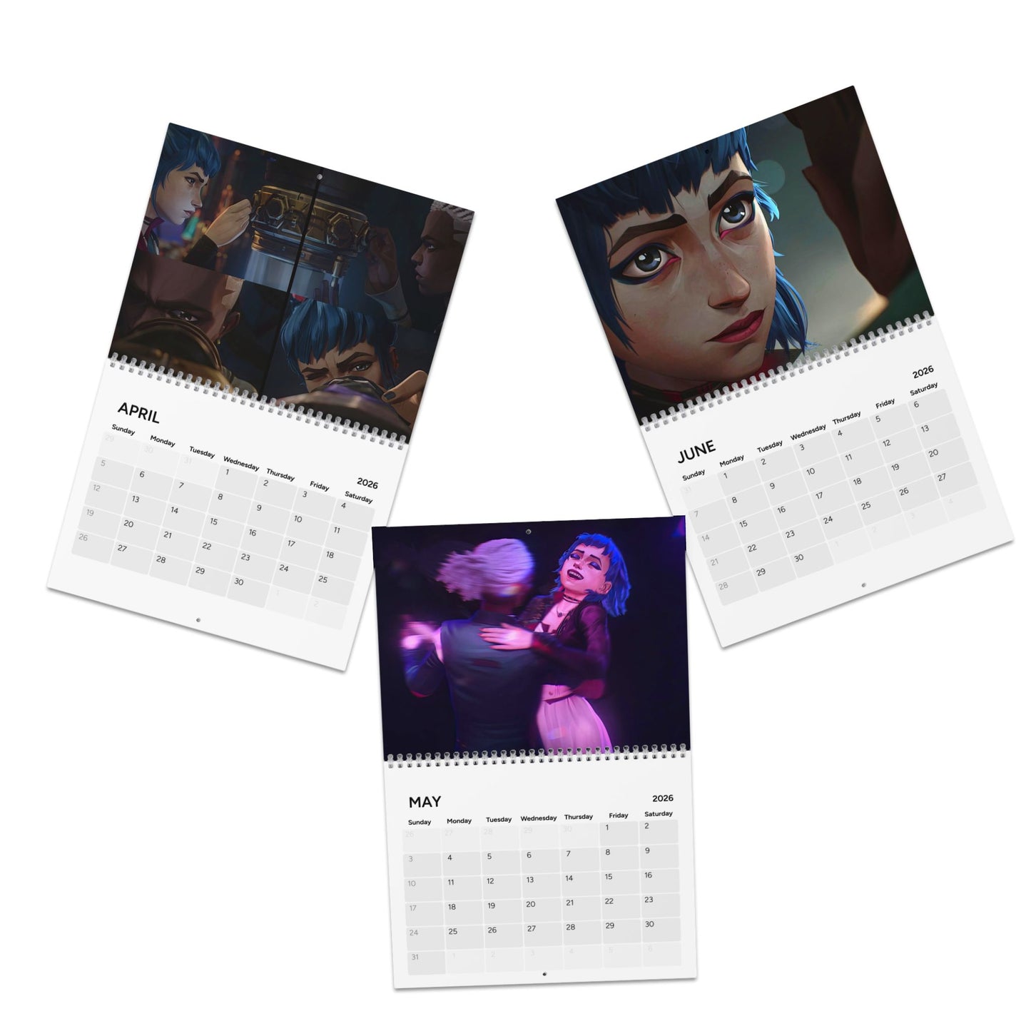 Anime Inspired Wall Calendar 2026