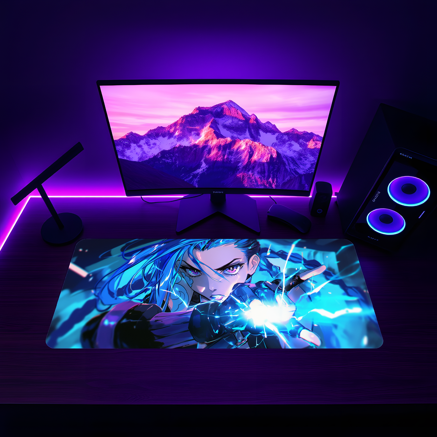Oversized Desk Mat – Premium Neoprene with Non-Slip Base for Work & Gaming