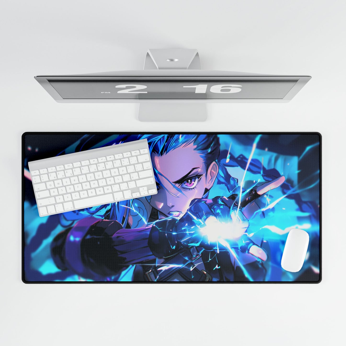 Oversized Desk Mat – Premium Neoprene with Non-Slip Base for Work & Gaming