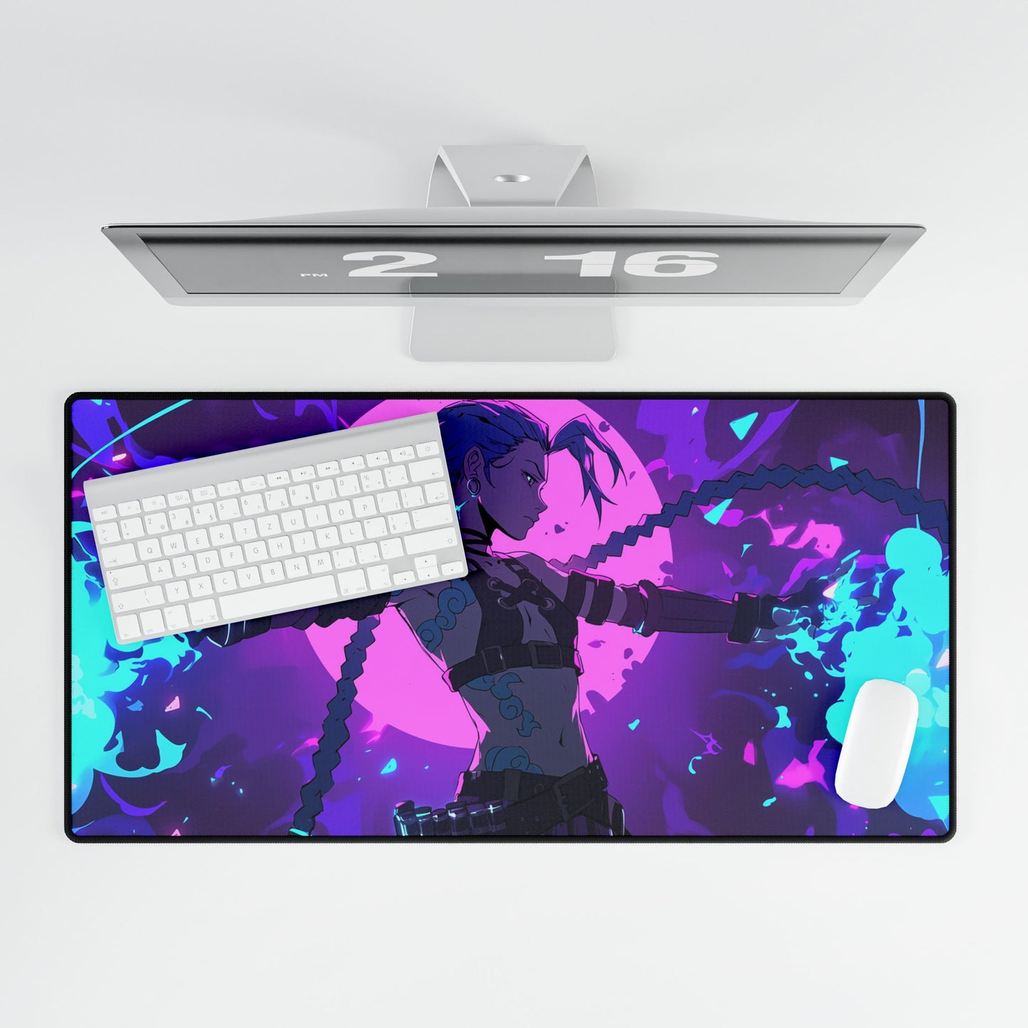 Oversized Desk Mat – Premium Neoprene with Non-Slip Base for Work & Gaming