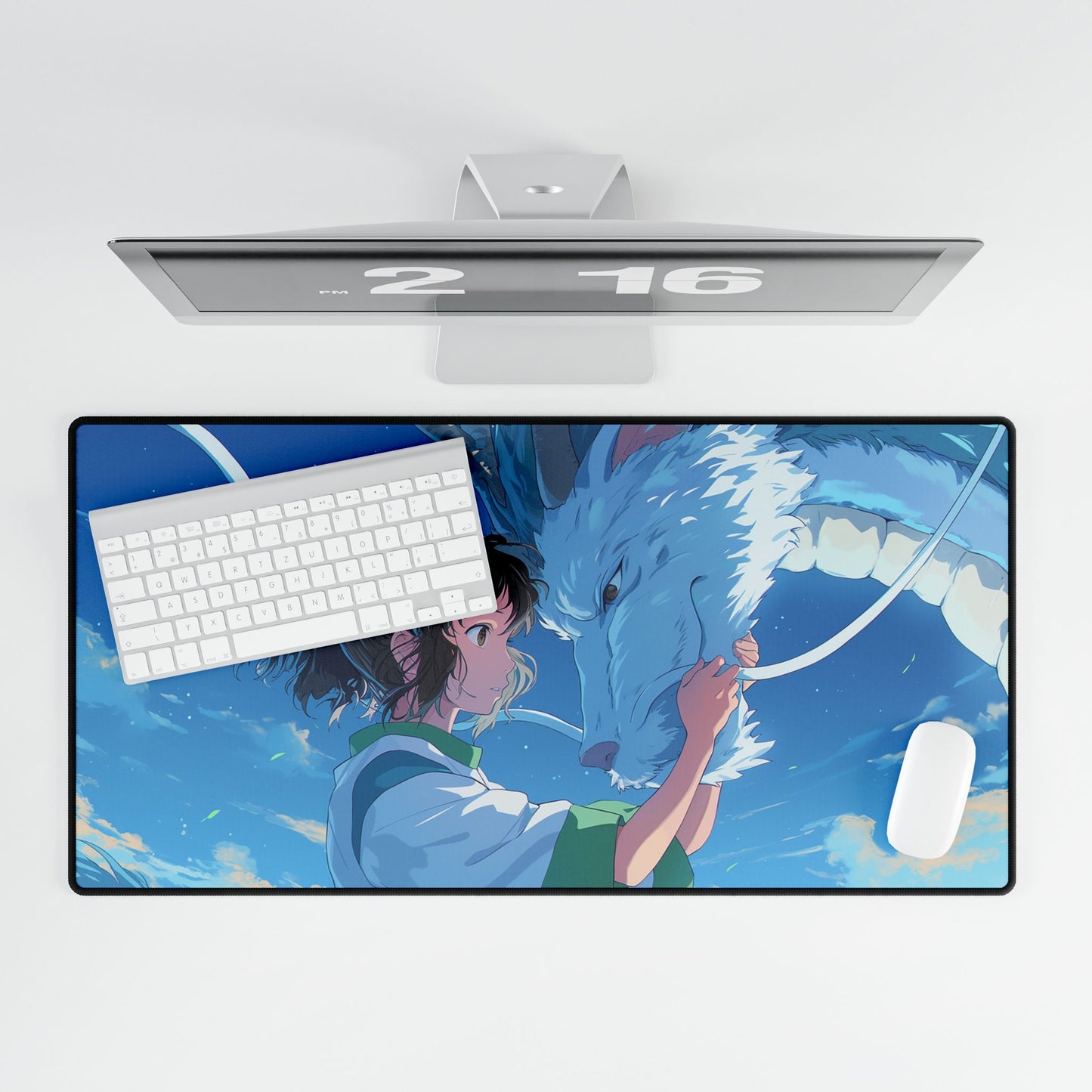 Oversized Desk Mat – Premium Neoprene with Non-Slip Base for Work & Gaming