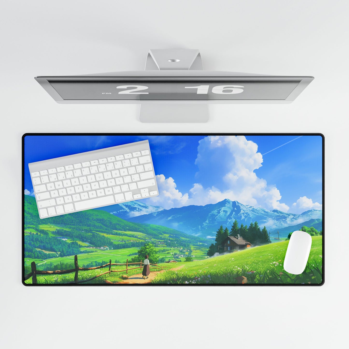 Oversized Desk Mat – Premium Neoprene with Non-Slip Base for Work & Gaming