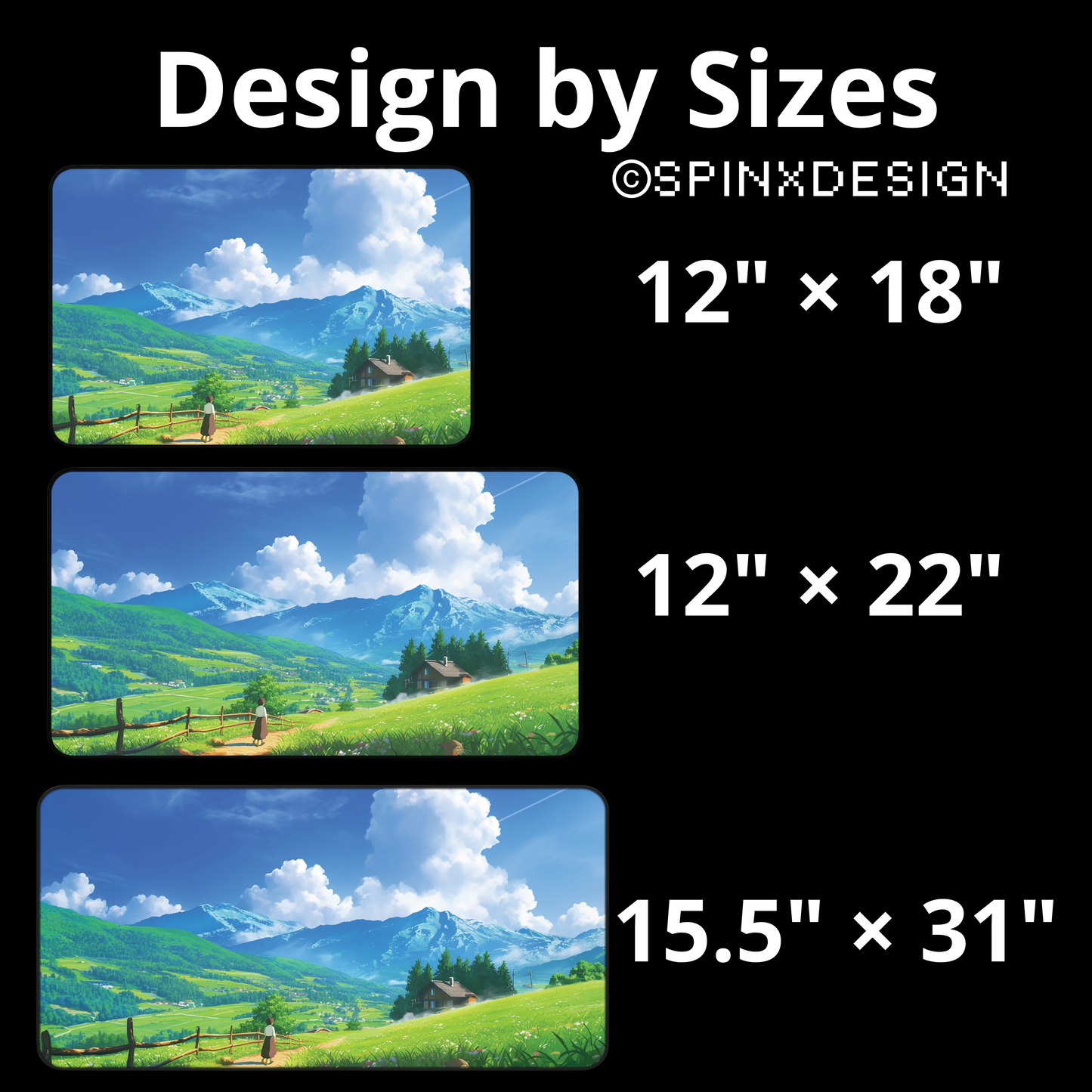 Oversized Desk Mat – Premium Neoprene with Non-Slip Base for Work & Gaming