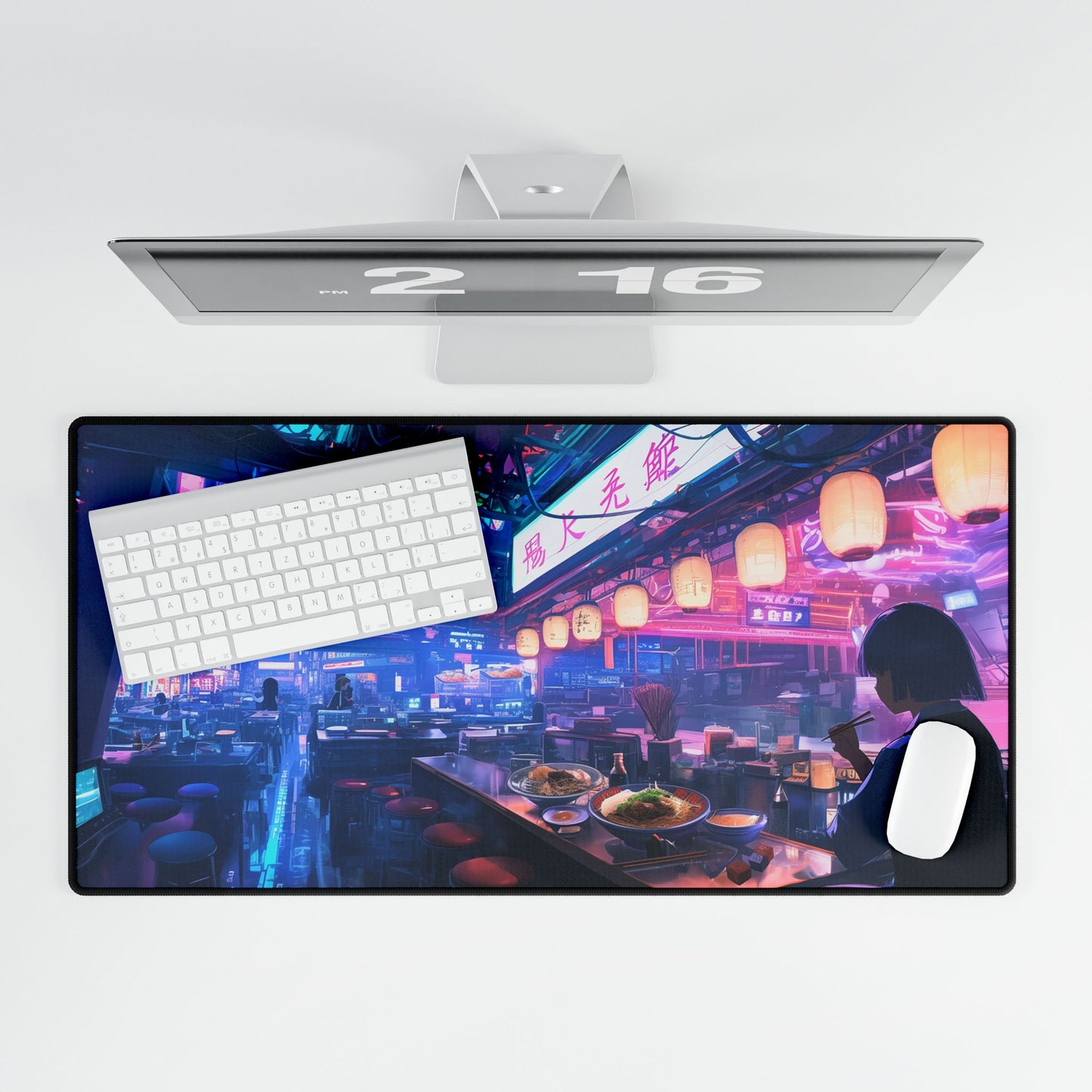 Oversized Desk Mat – Premium Neoprene with Non-Slip Base for Work & Gaming