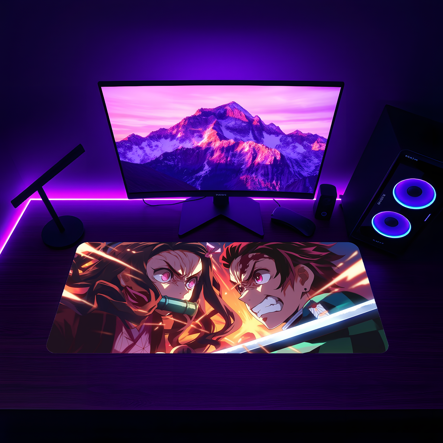 Oversized Desk Mat – Premium Neoprene with Non-Slip Base for Work & Gaming