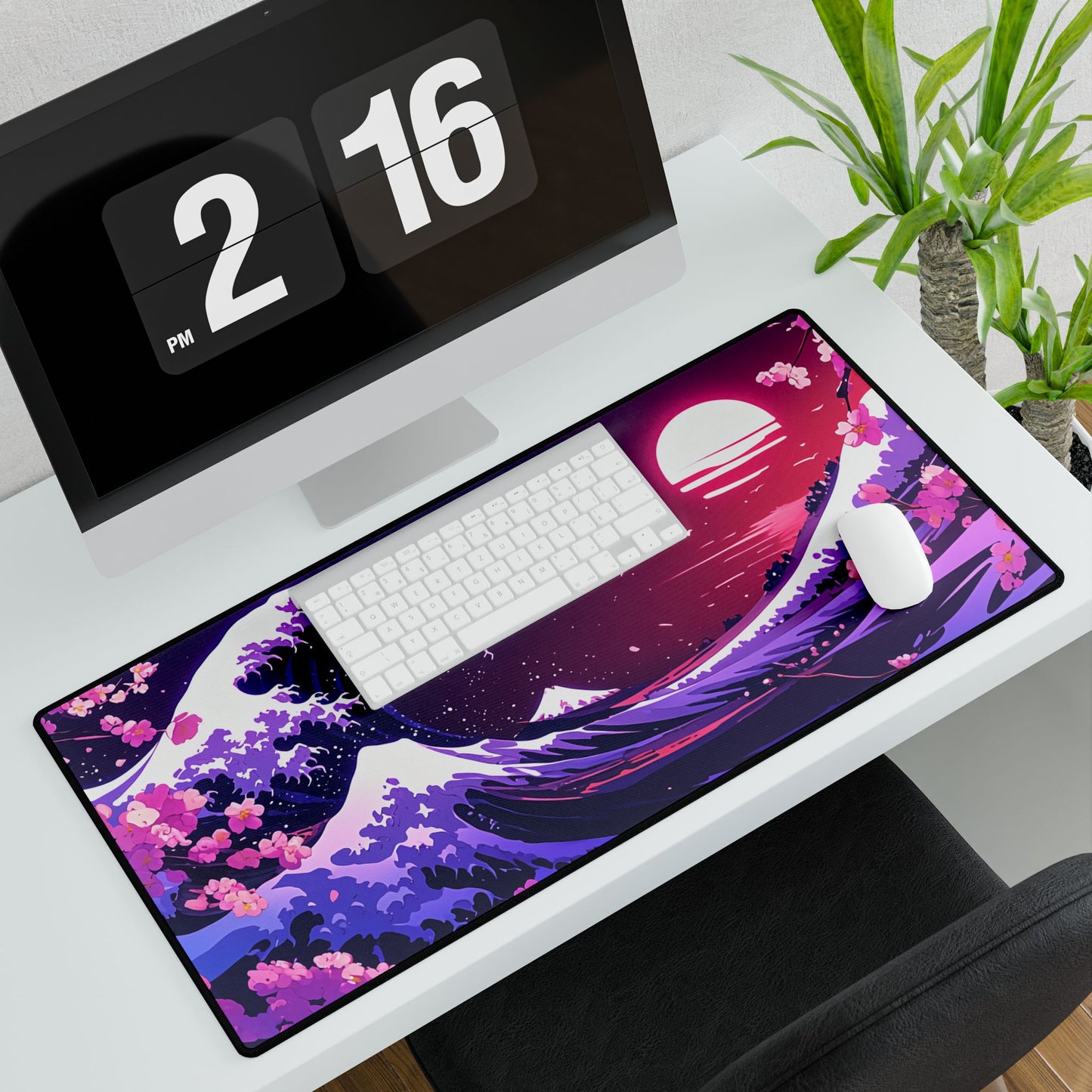 Oversized Desk Mat – Premium Neoprene with Non-Slip Base for Work & Gaming