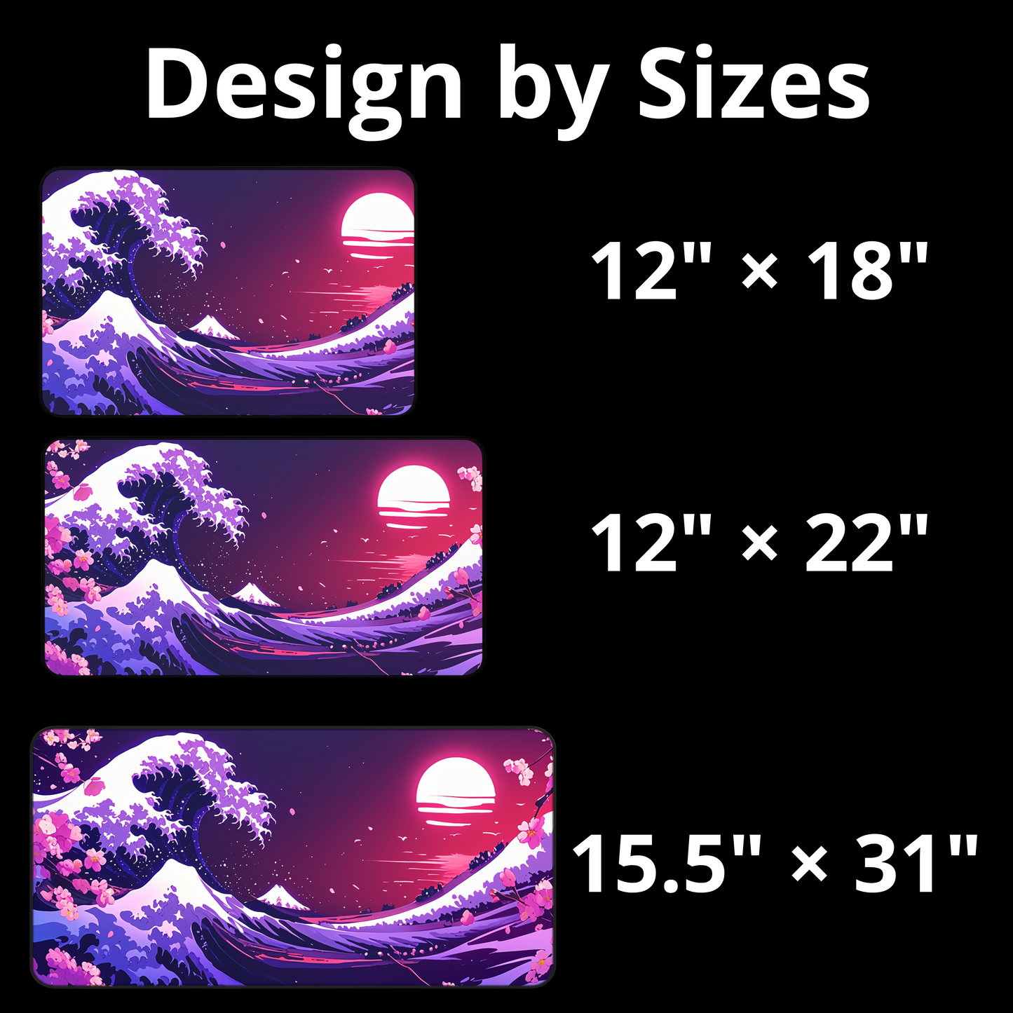 Oversized Desk Mat – Premium Neoprene with Non-Slip Base for Work & Gaming