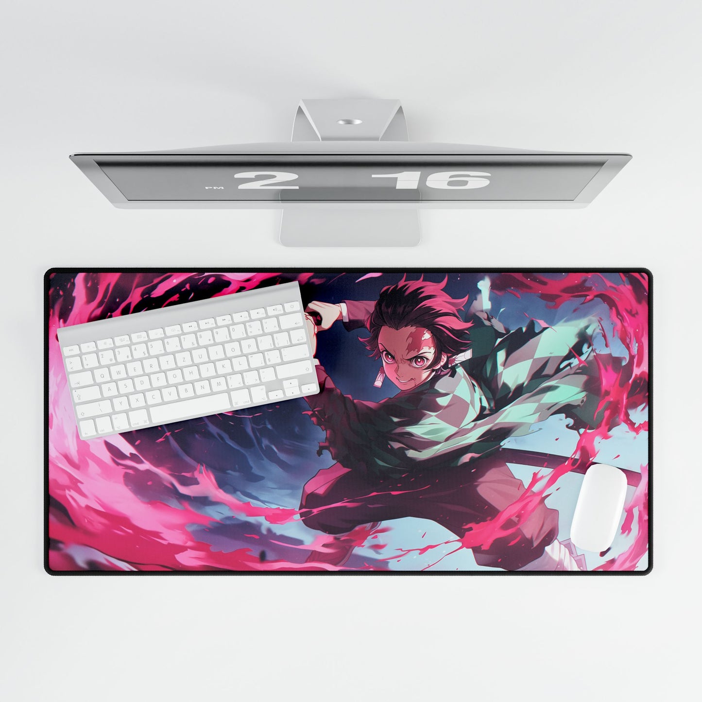 Oversized Desk Mat – Premium Neoprene with Non-Slip Base for Work & Gaming