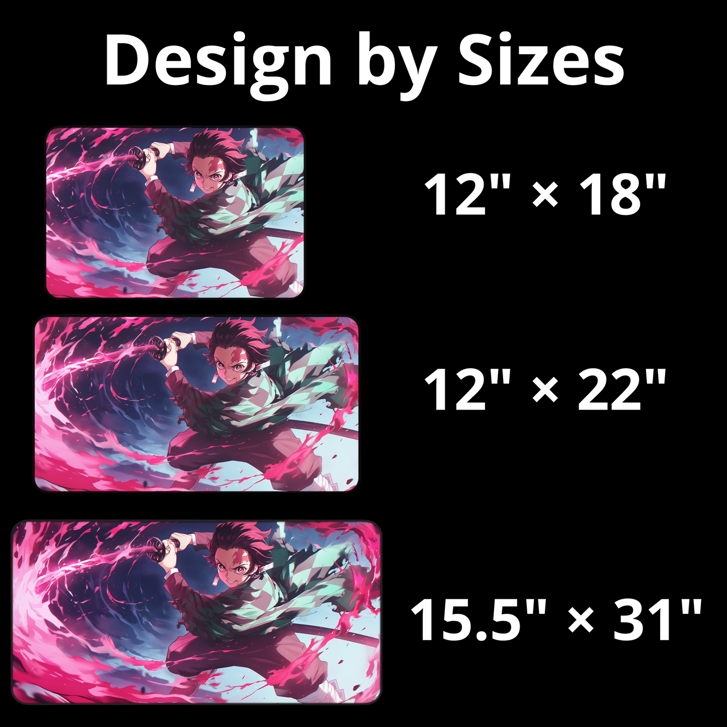 Oversized Desk Mat – Premium Neoprene with Non-Slip Base for Work & Gaming