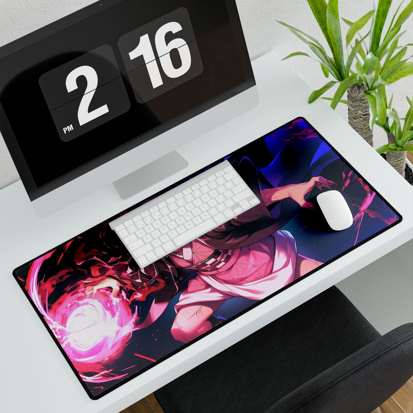 Oversized Desk Mat – Premium Neoprene with Non-Slip Base for Work & Gaming