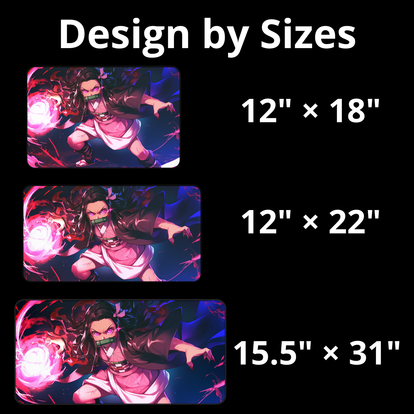 Oversized Desk Mat – Premium Neoprene with Non-Slip Base for Work & Gaming