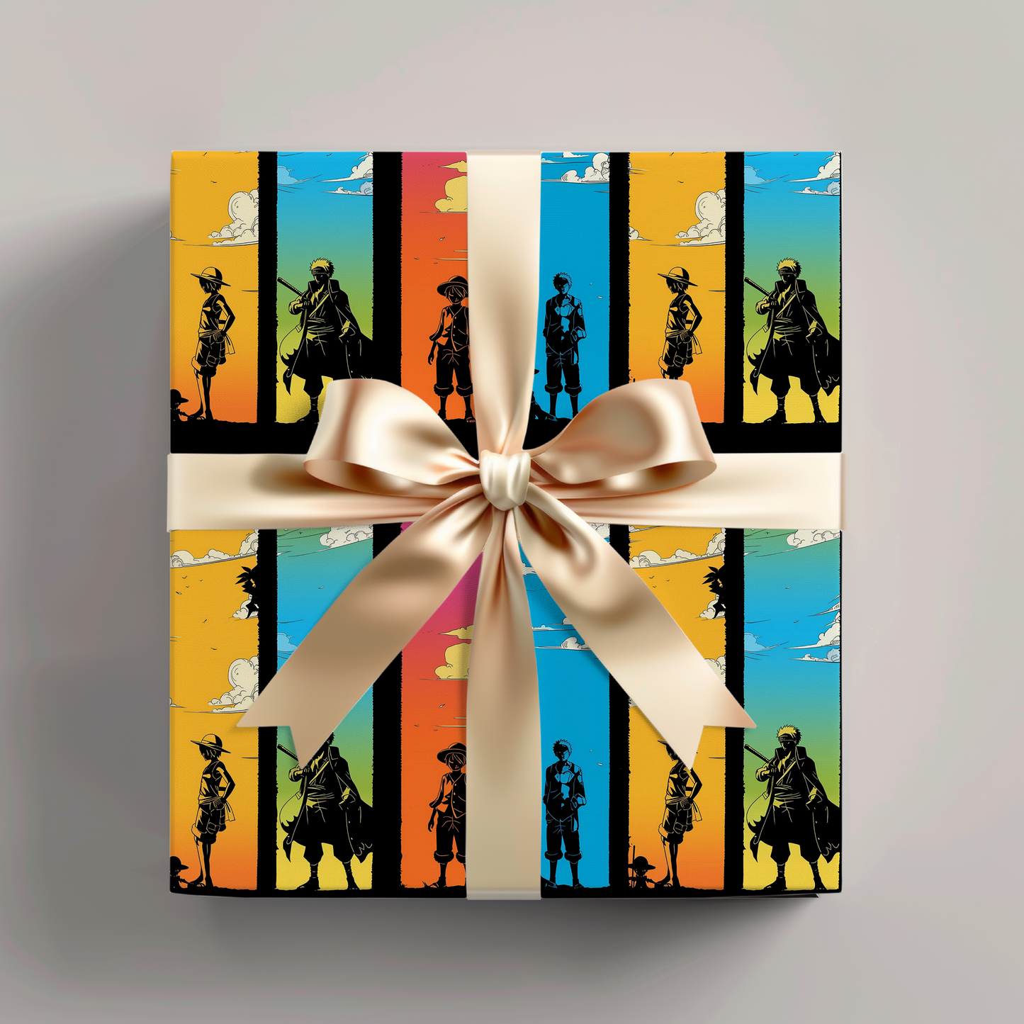 Premium Anime Wrapping Paper – Cute & Stylish Gift Wrap (3 Sizes)