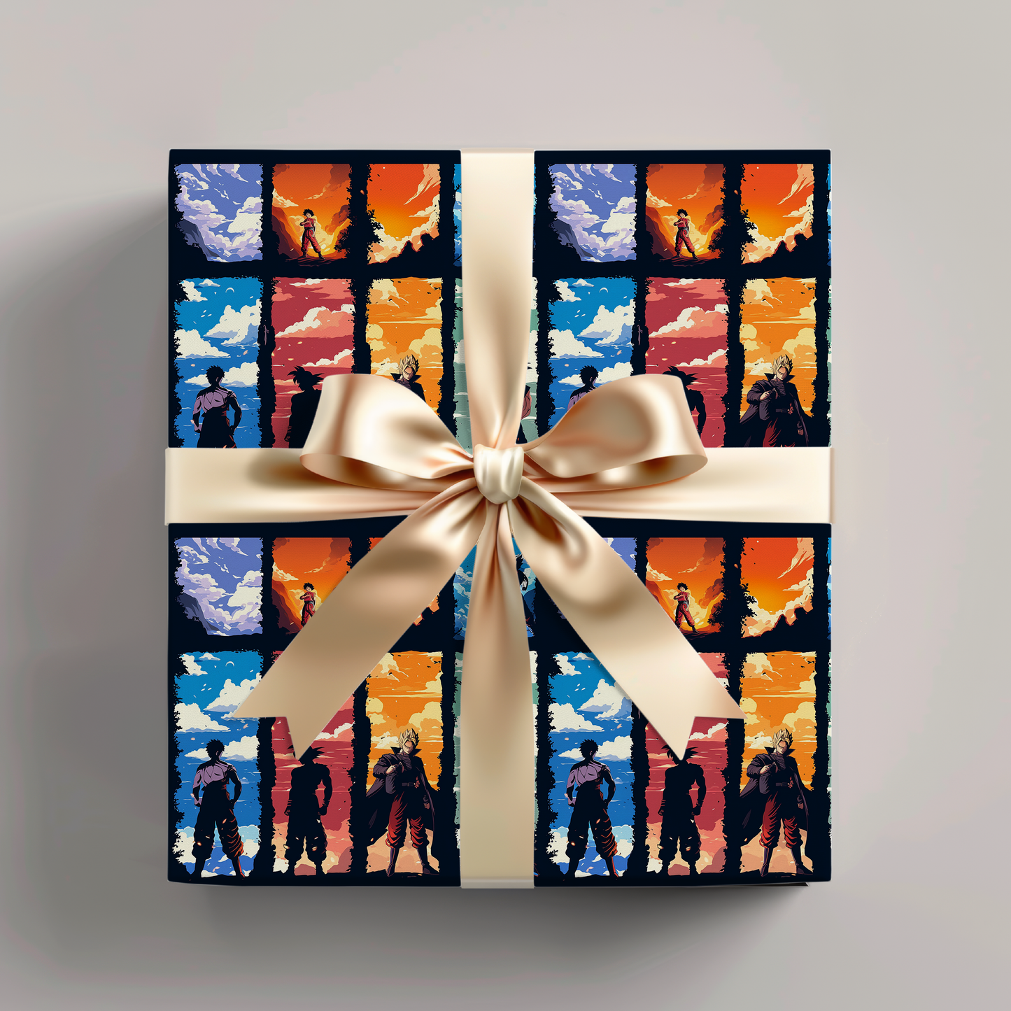 Premium Anime Wrapping Paper – Cute & Stylish Gift Wrap (3 Sizes)