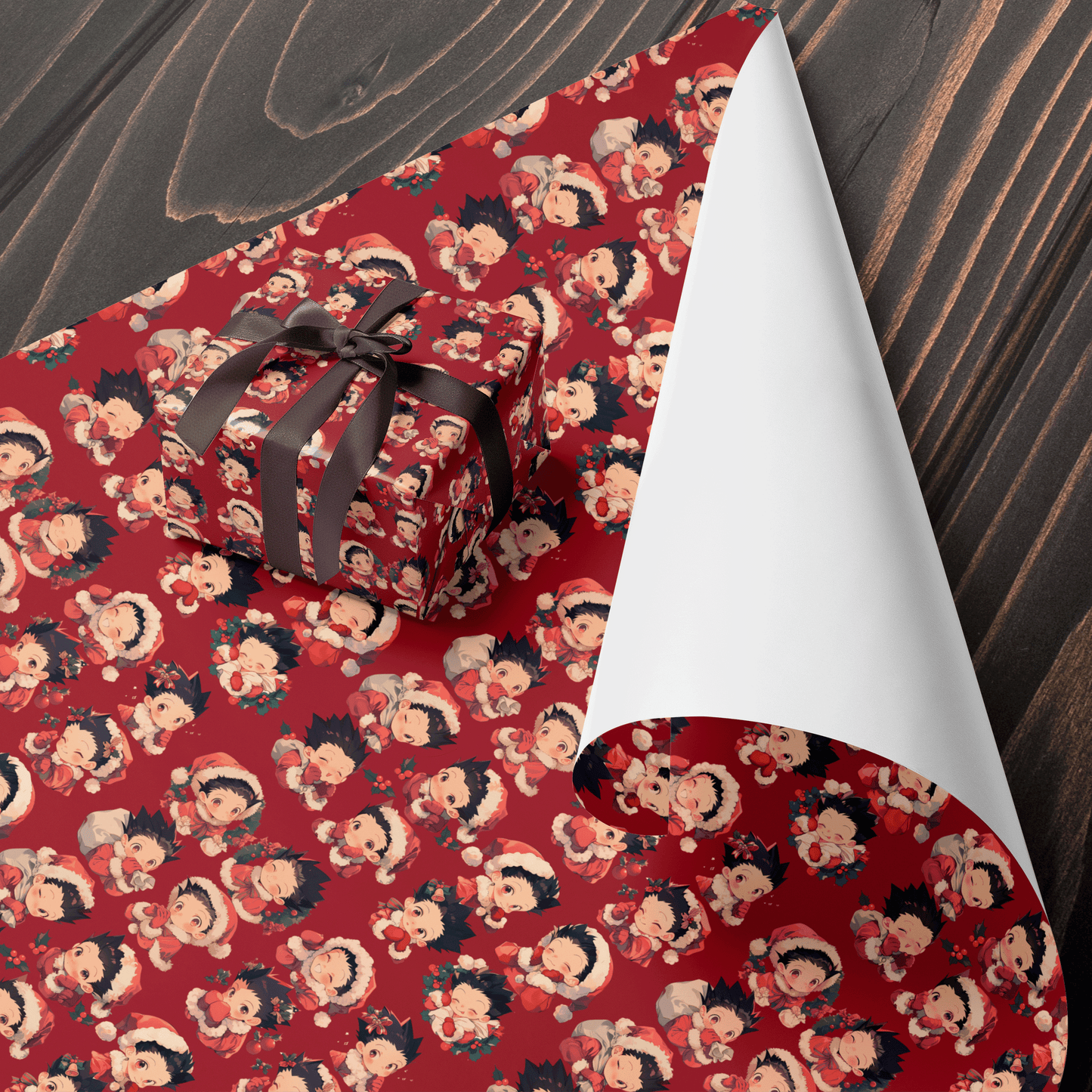 Premium Wrapping Paper – Wild Hunter (HxH Inspired) – 3 Sizes