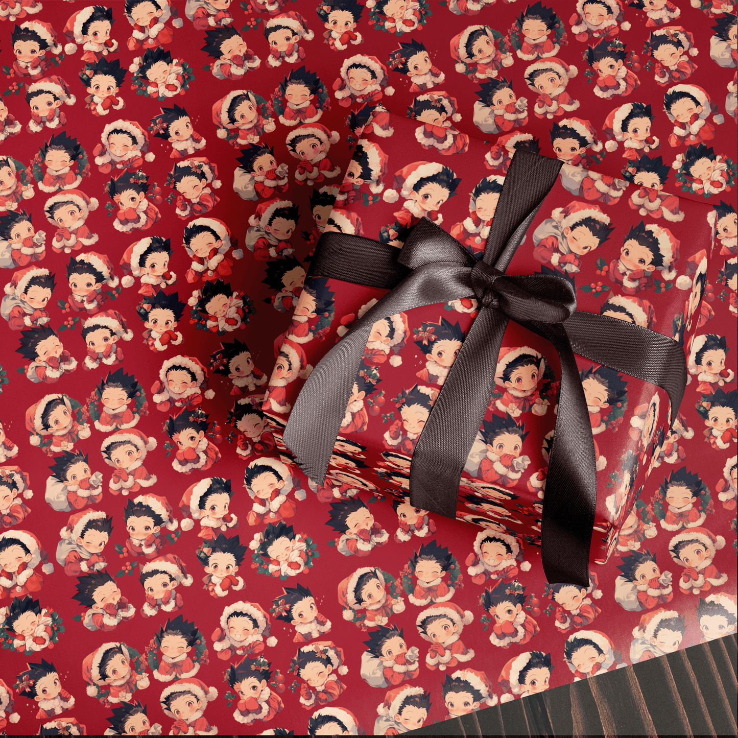 Premium Wrapping Paper – Wild Hunter (HxH Inspired) – 3 Sizes