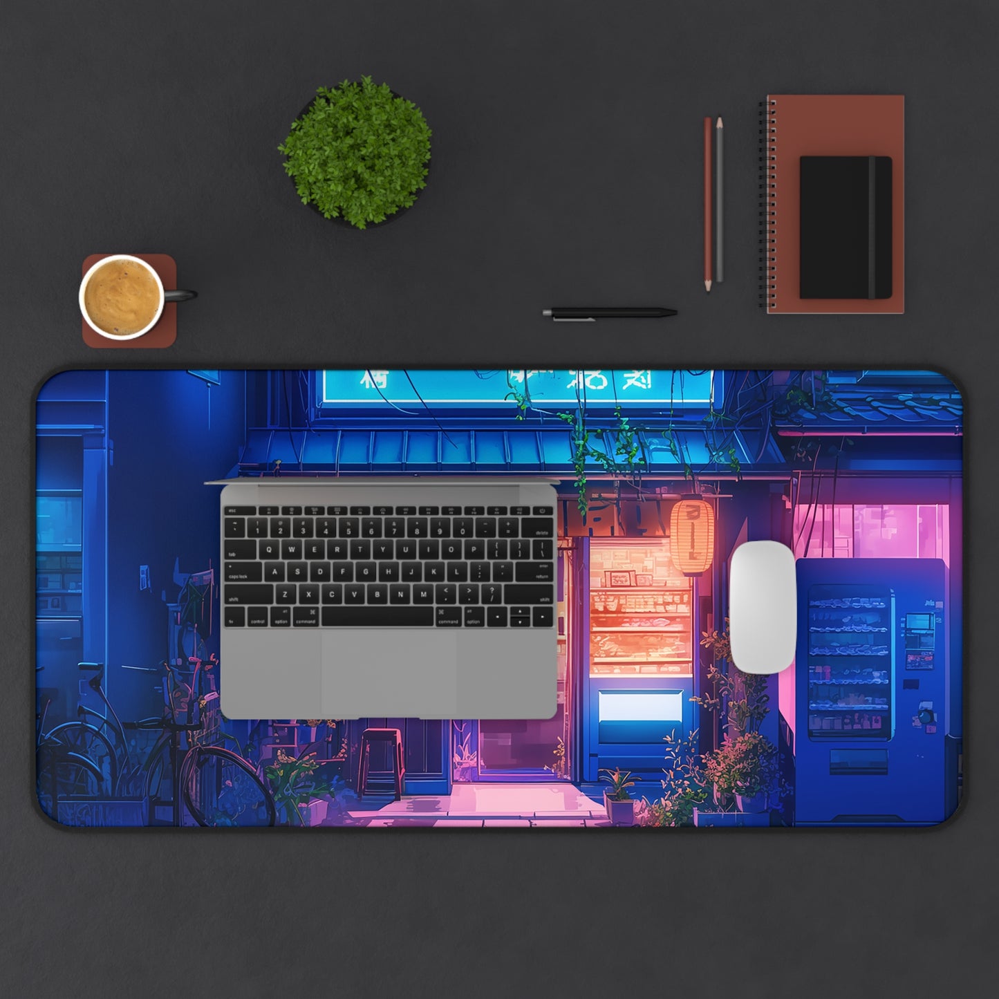 Oversized Desk Mat – Premium Neoprene with Non-Slip Base for Work & Gaming