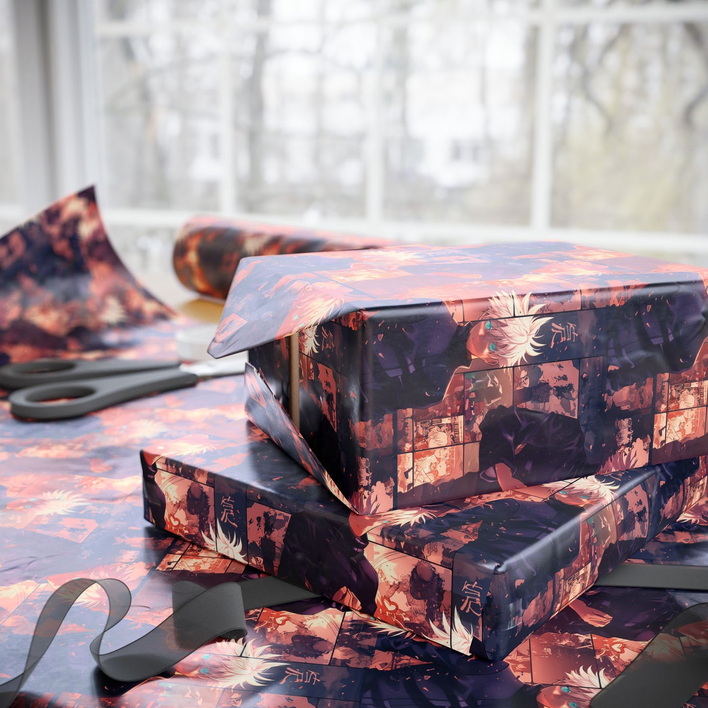 Premium Anime Wrapping Paper – Cute & Stylish Gift Wrap (3 Sizes)